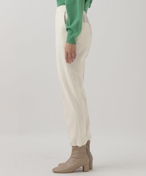 Elura（エルーラ）の「ウールライクジョガーパンツ（その他・ホワイト02/チャコール18/モカ56・M/L）」の11枚目の写真
