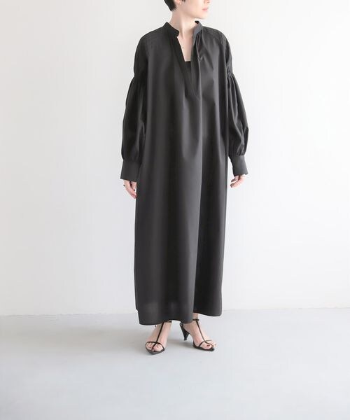 LEPSIM（レプシィム）の「袖シャーリングワンピース（）」 - WEAR