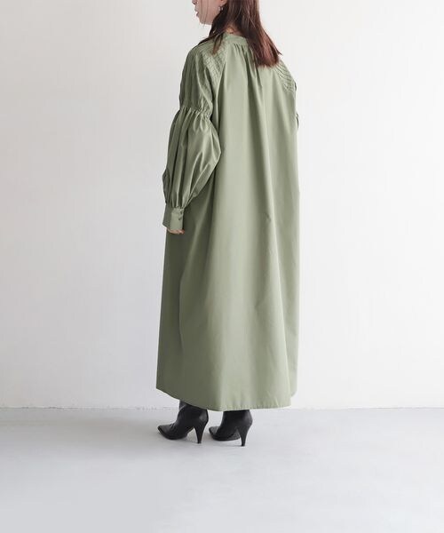 LEPSIM（レプシィム）の「袖シャーリングワンピース（）」 - WEAR