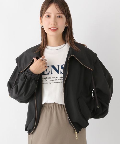 LEPSIM（レプシィム）の「BIGカラーZIPブルゾン（）」 - WEAR
