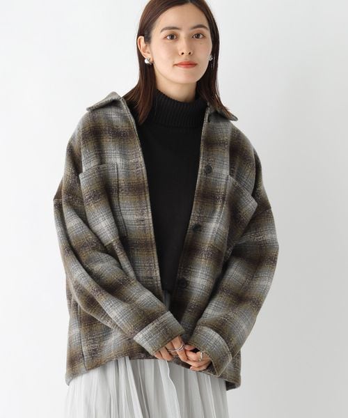 LEPSIM（レプシィム）の「チェックオーバーシャツジャケット（）」 - WEAR