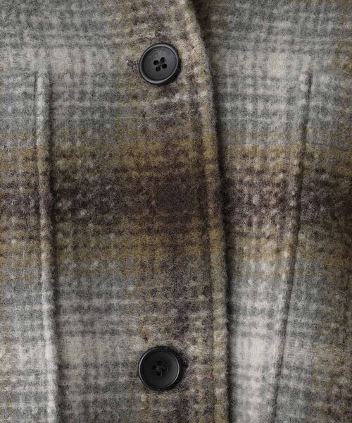 LEPSIM シャギーチェックシャツ グレー LEPSIM シャギーチェックシャツ グレー - メルカリ