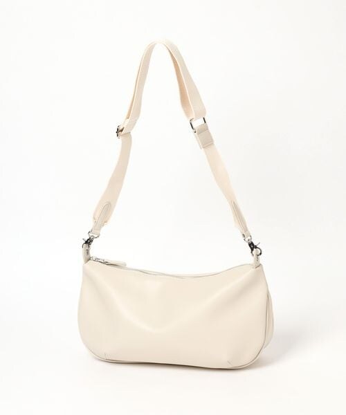 LEPSIM（レプシィム）の「クロワッサン2WAYバッグ（バッグ・アイボリー08/ブラック09/キャメル53・ONE SIZE）」の22枚目の写真