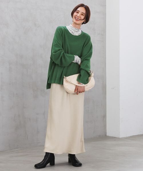 LEPSIM（レプシィム）の「クロワッサン2WAYバッグ（バッグ・アイボリー08/ブラック09/キャメル53・ONE SIZE）」の6枚目の写真