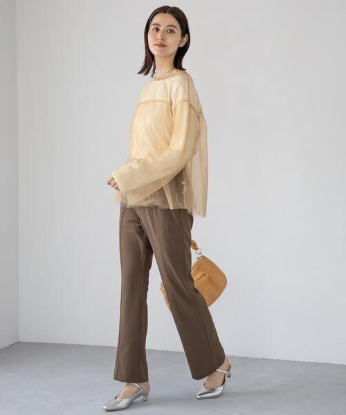 LEPSIM（レプシィム）の「クロワッサン2WAYバッグ（バッグ・アイボリー08/ブラック09/キャメル53・ONE SIZE）」の17枚目の写真