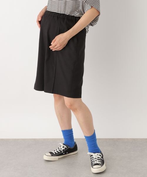 LEPSIM(レプシィム)の「マタニティ/リネンライクタックハーフパンツ(その他・レディース・ブラック09/ベージュ52・FREE SIZE)」の5枚目の写真