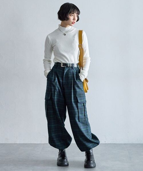 PAGEBOY（ページボーイ）の「チェックカーゴパンツ（）」 - WEAR