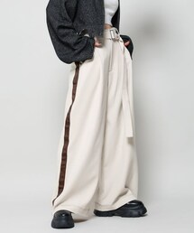 PAGEBOY | ラインワイドパンツ(パンツ)
