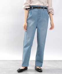 GLOBAL WORK Smile Seed Store（グローバルワーク スマイルシードストア）の「ストレッチタックテーパードデニムパンツ（パンツ）」