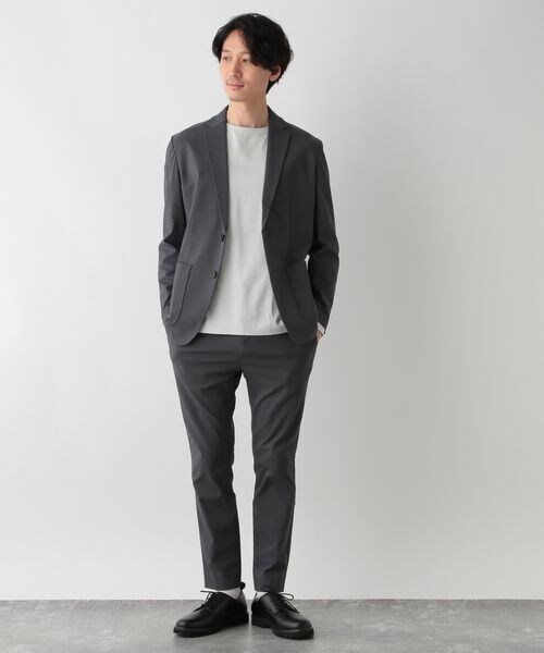 ☆新品タグ付☆ グローバルワーク・スゴラクストレッチジャケット［M／グレー］ GLOBAL WORK（グローバルワーク）の「スゴラクストレッチジャケット