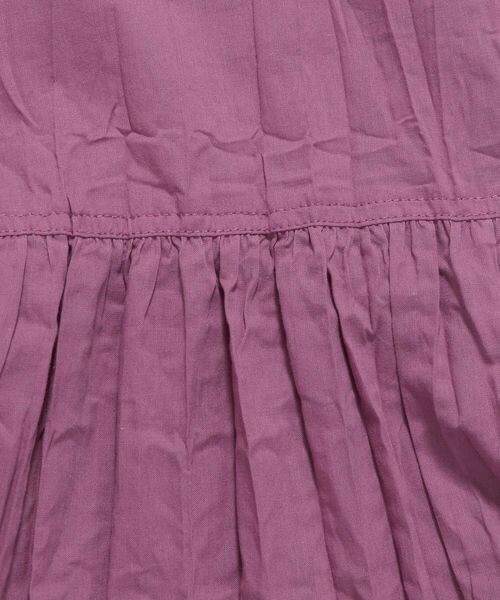 LEPSIM(レプシィム)の「クリンクル切り替えフレンチスリーブワンピース(ワンピース/ドレス・ブラック09/ピンク23/オリーブ74・FREE SIZE)」の18枚目の写真