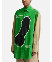 【JW Anderson】 x Michael Clarkプリントコットンジャージセー JW Anderson】 x Michael Clarkプリントコットンジャージセー x