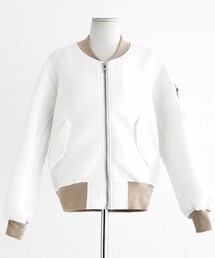 DHOLIC | ネオプレーンMA-1ジャケット(ブルゾン)