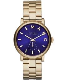 Marc by Marc Jacobs | MARC by Marc Jacobs 36mm Baker Bracelet Watch, Golden/Blue(アナログ腕時計)