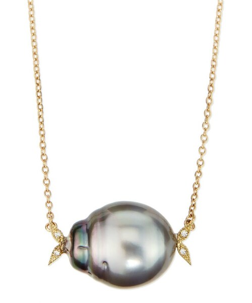 MIZUKI（ミズキ）の「Mizuki 14k Gold Diamond Leaf & Black 