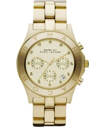 Marc by Marc Jacobs | MARC by Marc Jacobs Blade Yellow Golden Chronograph Watch(アナログ腕時計)