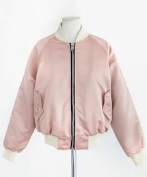 DHOLIC | パステルカラーMA-1ジャケット(ブルゾン)