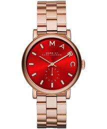 Marc by Marc Jacobs | MARC by Marc Jacobs 36mm Baker Bracelet Watch, Rose/Red(アナログ腕時計)