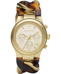 MICHAEL KORS | Michael Kors  Chain-Link Watch, Tortoise(アナログ腕時計)