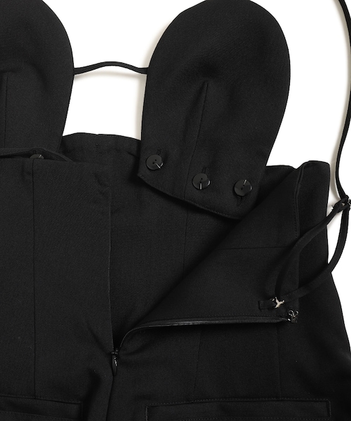 FETICO（フェティコ）の「WOOL GABARDINE 2WAY BRA JUMPSUIT（）」 - WEAR