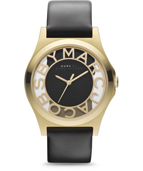 MARC by Marc Jacobs Sunray Dial Watch, Black