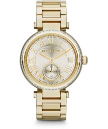 MICHAEL KORS | Michael Kors  Mid-Size Golden Skylar Two-Hand Glitz Watch(アナログ腕時計)