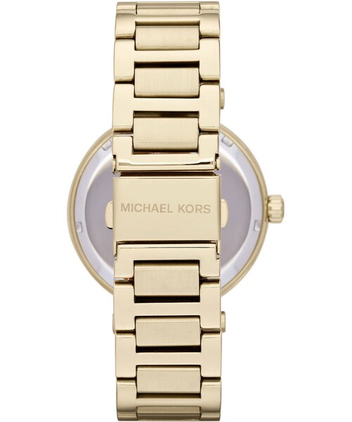 MICHAEL KORS（マイケルコース）の「Michael Kors  Mid-Size Golden Skylar Two-Hand Glitz Watch（アナログ腕時計・レディース・GOLD）」の2枚目の写真