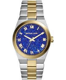 MICHAEL KORS | Michael Kors  Mid-Size Channing Silver Color/Golden Stainless Steel Three-Hand Watch(アナログ腕時計)