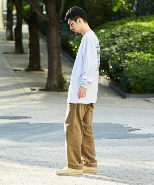 COLEMAN(コールマン)の「別注 リドワッペン バックプリント L/S TEE(その他・メンズ・ホワイト/グレー/チャコールグレー/ダークブラウン・M)」の9枚目の写真