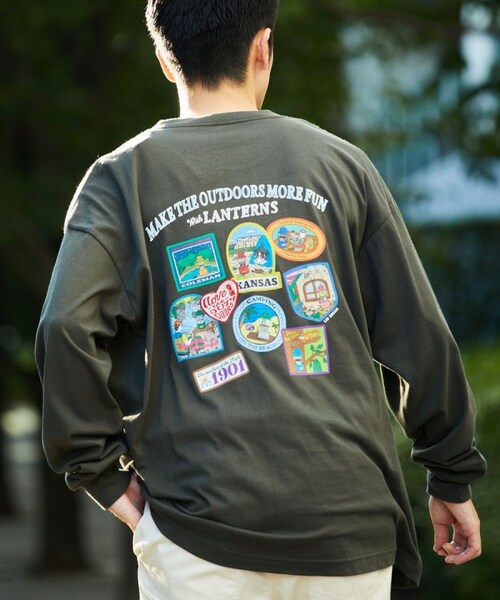 COLEMAN(コールマン)の「別注 リドワッペン バックプリント L/S TEE(その他・メンズ・ホワイト/グレー/チャコールグレー/ダークブラウン・M)」の11枚目の写真