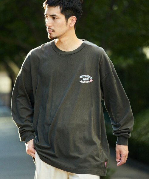 COLEMAN(コールマン)の「別注 リドワッペン バックプリント L/S TEE(その他・メンズ・ホワイト/グレー/チャコールグレー/ダークブラウン・M)」の12枚目の写真