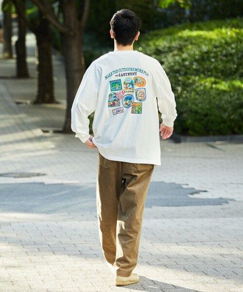 COLEMAN(コールマン)の「別注 リドワッペン バックプリント L/S TEE(その他・メンズ・ホワイト/グレー/チャコールグレー/ダークブラウン・M)」の10枚目の写真