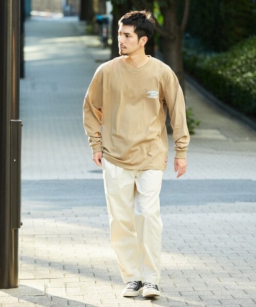 COLEMAN(コールマン)の「別注 リドワッペン バックプリント L/S TEE(その他・メンズ・ホワイト/グレー/チャコールグレー/ダークブラウン・M)」の18枚目の写真