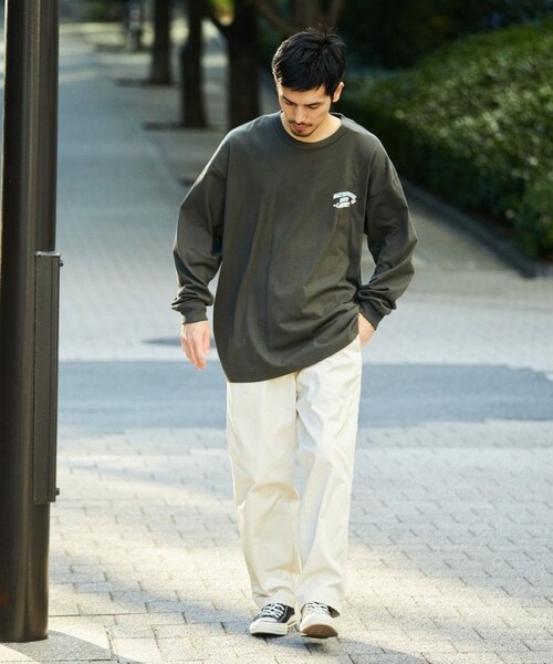 COLEMAN(コールマン)の「別注 リドワッペン バックプリント L/S TEE(その他・メンズ・ホワイト/グレー/チャコールグレー/ダークブラウン・M)」の13枚目の写真