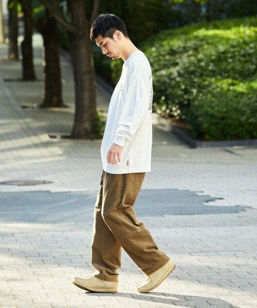COLEMAN(コールマン)の「別注 リドワッペン バックプリント L/S TEE(その他・メンズ・ホワイト/グレー/チャコールグレー/ダークブラウン・M)」の4枚目の写真