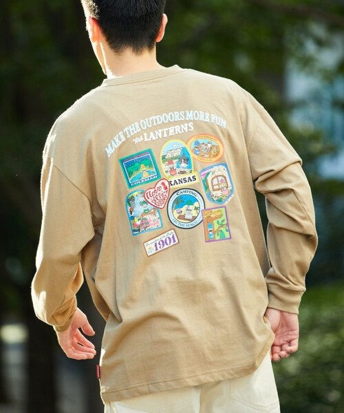 COLEMAN(コールマン)の「別注 リドワッペン バックプリント L/S TEE(その他・メンズ・ホワイト/グレー/チャコールグレー/ダークブラウン・M)」の16枚目の写真
