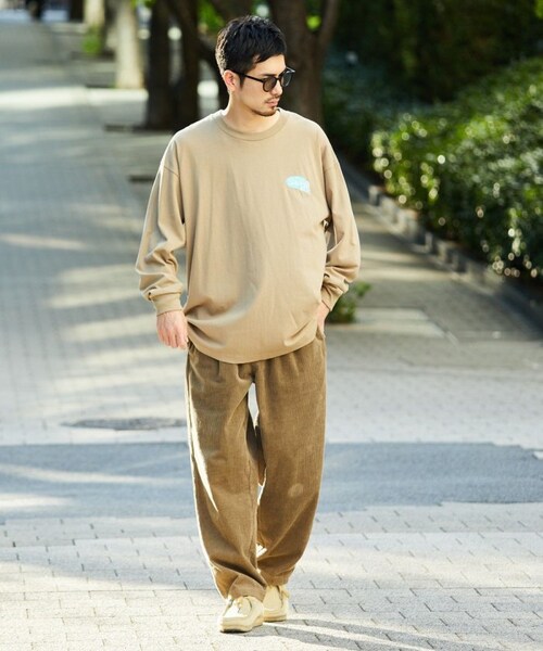 COLEMAN(コールマン)の「別注 ランタンアイコン バックプリント L/S TEE(その他・メンズ・ホワイト/グレー/チャコールグレー/ダークブラウン・M)」の18枚目の写真