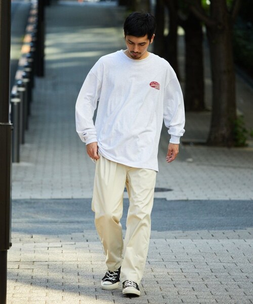 COLEMAN(コールマン)の「別注 ランタンアイコン バックプリント L/S TEE(その他・メンズ・ホワイト/グレー/チャコールグレー/ダークブラウン・M)」の8枚目の写真