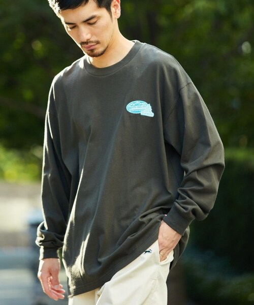 COLEMAN(コールマン)の「別注 ランタンアイコン バックプリント L/S TEE(その他・メンズ・ホワイト/グレー/チャコールグレー/ダークブラウン・M)」の11枚目の写真