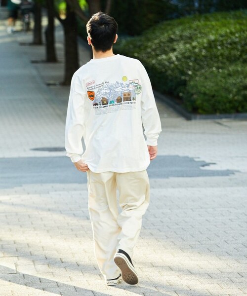 COLEMAN(コールマン)の「別注 雪山 バックプリント L/S TEE(その他・メンズ・ホワイト/グレー/チャコールグレー/ダークブラウン・M)」の11枚目の写真