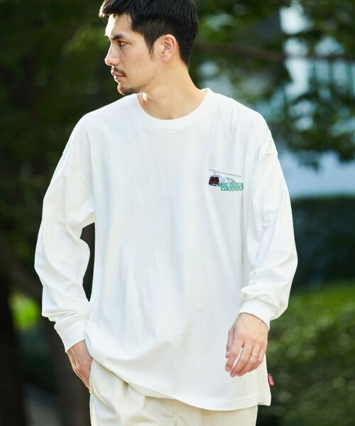 COLEMAN(コールマン)の「別注 雪山 バックプリント L/S TEE(その他・メンズ・ホワイト/グレー/チャコールグレー/ダークブラウン・M)」の8枚目の写真