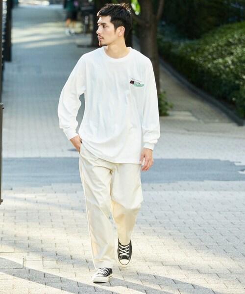 COLEMAN(コールマン)の「別注 雪山 バックプリント L/S TEE(その他・メンズ・ホワイト/グレー/チャコールグレー/ダークブラウン・M)」の9枚目の写真