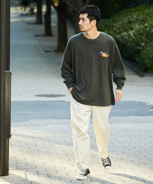 COLEMAN(コールマン)の「別注 雪山 バックプリント L/S TEE(その他・メンズ・ホワイト/グレー/チャコールグレー/ダークブラウン・M)」の13枚目の写真