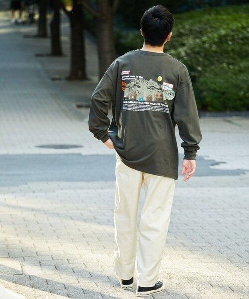 COLEMAN(コールマン)の「別注 雪山 バックプリント L/S TEE(その他・メンズ・ホワイト/グレー/チャコールグレー/ダークブラウン・M)」の15枚目の写真
