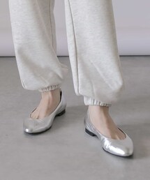 RIVE DROITE | 【FABIO RUSCONI(ファビオルスコーニ)】メタリックフラットバレエ(バレエシューズ)