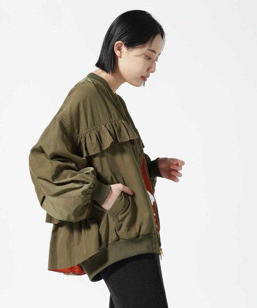 B'2nd（ビーセカンド）の「Risley(リズレー) バックフリルMA-1