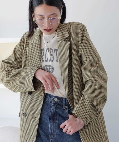 LOWRYS FARM（ローリーズファーム）の「ラナテックダブルジャケット