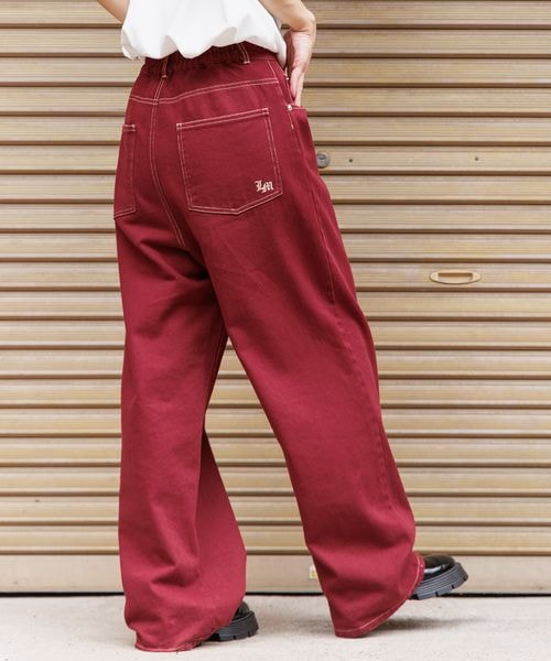 PAGEBOY（ページボーイ）の「ステッチタックワイドパンツ