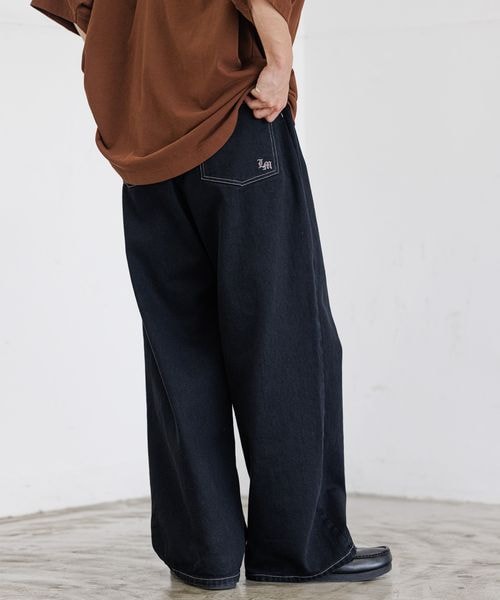 PAGEBOY（ページボーイ）の「ステッチタックワイドパンツ