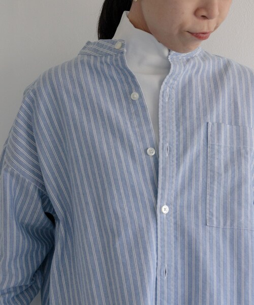 FORK&SPOON（フォークアンドスプーン）の「FORK&SPOON タートルネックカットソー（トップス・レディース・OFF/BLACK・1）」の14枚目の写真